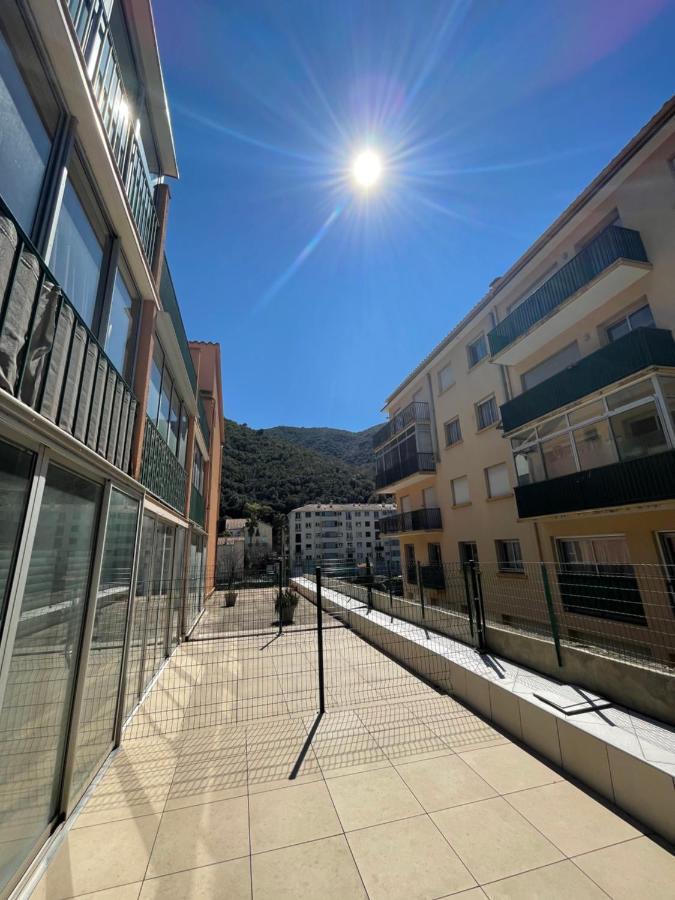 Appartement Avec Belle Terrasse,Ascenseur,Parking Amélie-les-Bains-Palalda Exterior foto